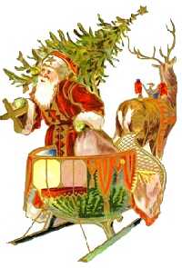 Nikolaus mit Baum